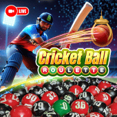 Cricket Ball Roulette live-casino game